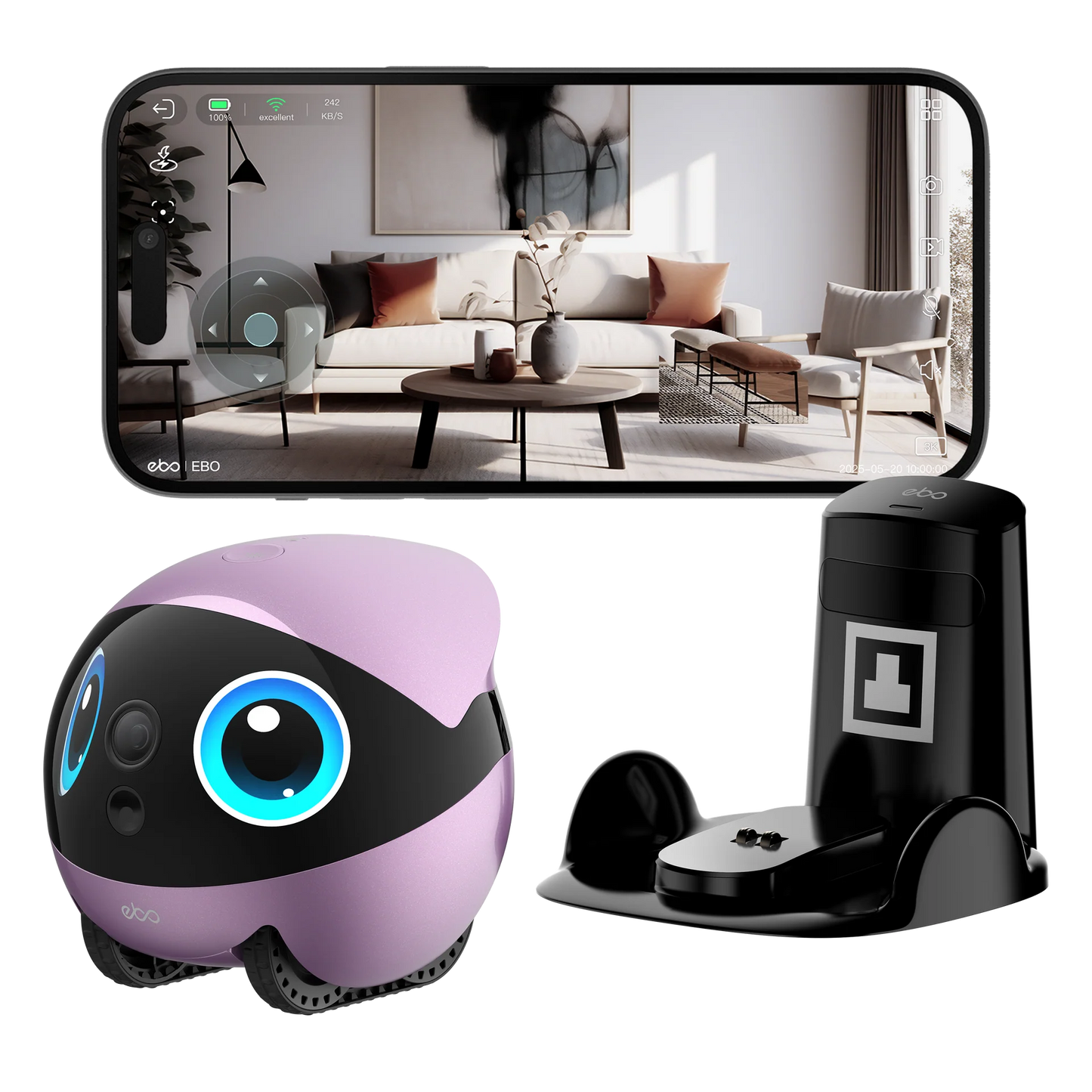 EBO Air2 Plus Family Companion Robot