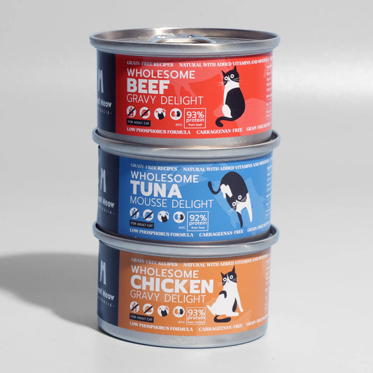 Giant Meow - Cat meal for Adult (10Cans)