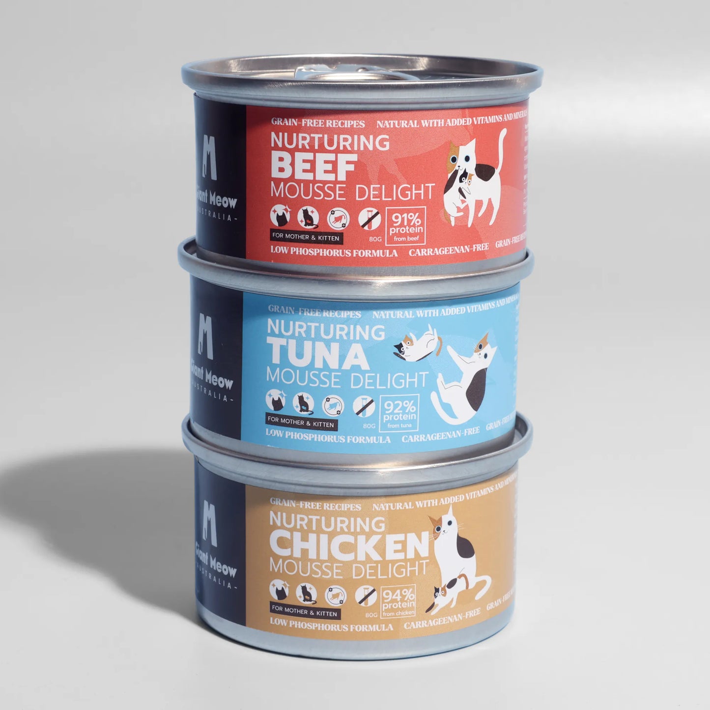 Giant Meow - Cat meal for Mother&Kitten (10Cans)